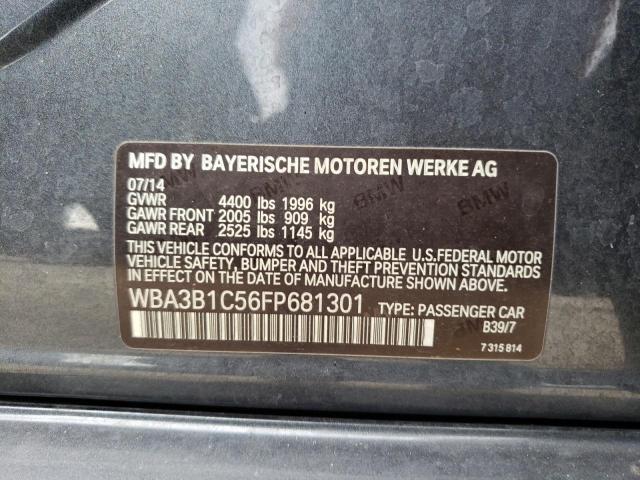 Photo 10 from auction – 2015 BMW 320 I with VIN WBA3B1C56FP681301