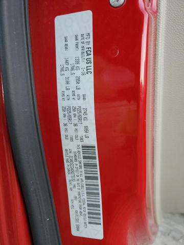 Photo 10 from auction – 2016 DODGE GRAND CARA with VIN 2C4RDGCG4GR273133