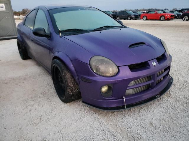 DODGE NEON SRT-4 2003 with VIN 1B3ES66S73D205955 - Photo from auction