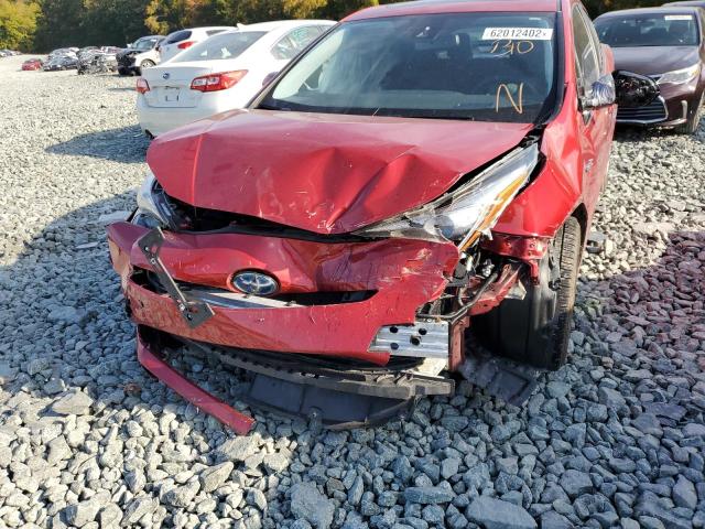 Photo 9 from auction – 2018 TOYOTA PRIUS with VIN JTDKARFU9J3057785