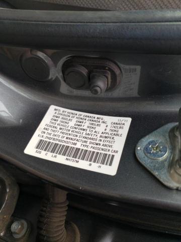 Photo 10 from auction – 2012 HONDA CIVIC HF with VIN 2HGFB2F60CH321548