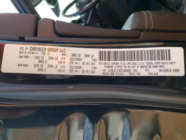 Photo 10 from auction – 2014 JEEP GRAND CHER with VIN 1C4RJFJT3EC106402