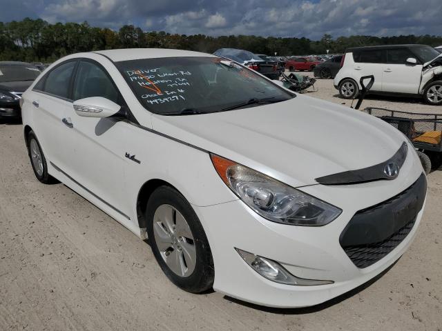 HYUNDAI SONATA HYB 2014 with VIN KMHEC4A4XEA117183 - Photo from auction