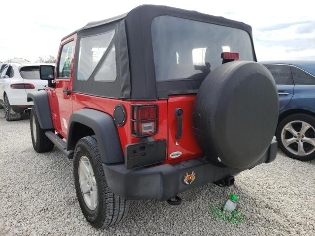 Photo 3 from auction – 2017 JEEP WRANGLER S with VIN 1C4AJWAG2HL668893
