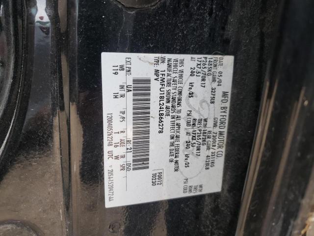Photo 10 from auction – 2004 FORD EXPEDITION with VIN 1FMFU18L24LB66278