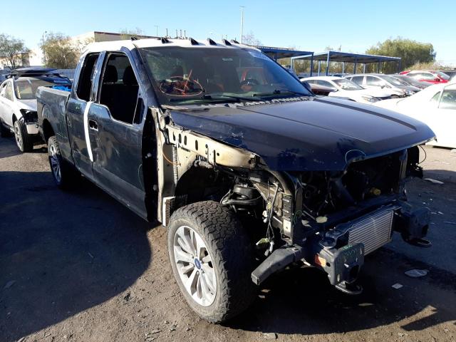 FORD F150 SUPER 2018 with VIN 1FTEX1EP6JKF55022 - Photo from auction