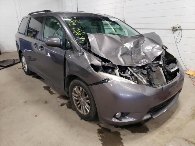 TOYOTA SIENNA XLE 2012 with VIN 5TDYK3DC2CS213889 - Photo from auction