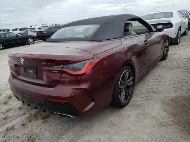 Фото 4 с аукциона – 2022 BMW M440I с VIN WBA53AT08NCJ52237