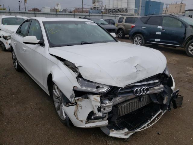 AUDI A4 PREMIUM 2013 with VIN WAUFFAFL2DN005500 - Photo from auction