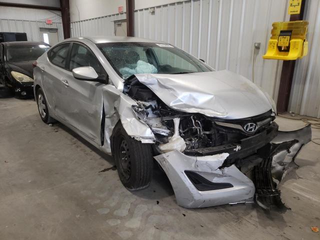 HYUNDAI ELANTRA SE 2016 with VIN 5NPDH4AE2GH687992 - Photo from auction
