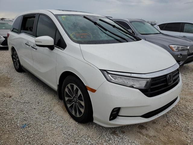 Photo 1 from auction – 2022 HONDA ODYSSEY EX with VIN 5FNRL6H74NB034809