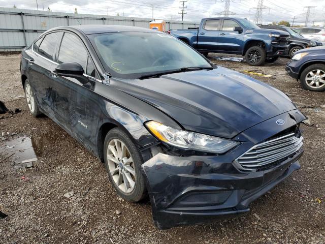FORD FUSION SE 2017 with VIN 3FA6P0LU1HR381556 - Photo from auction