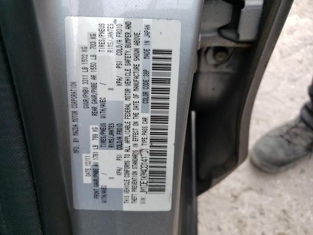 Photo 10 from auction – 2012 MAZDA MAZDA2 with VIN JM1DE1KY4C0141301