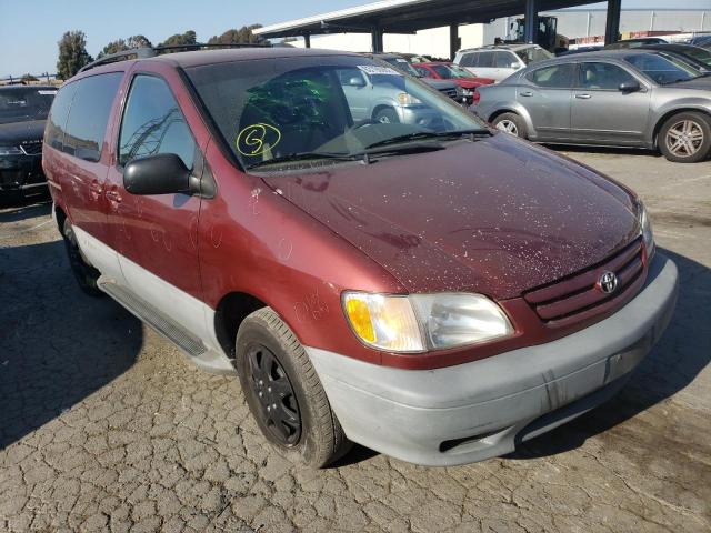 Photo 1 from auction – 2001 TOYOTA SIENNA LE with VIN 4T3ZF13C41U397310