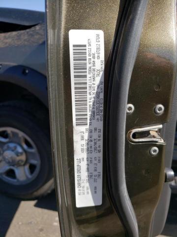 Photo 10 from auction – 2012 DODGE RAM 2500 S with VIN 3C6UD5DL3CG106022