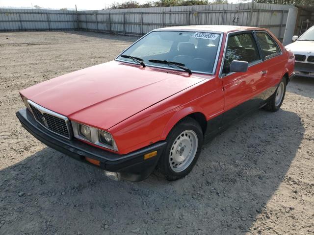 Photo 2 from auction – 1985 MASERATI BITURBO with VIN ZAMAL1109FB313167