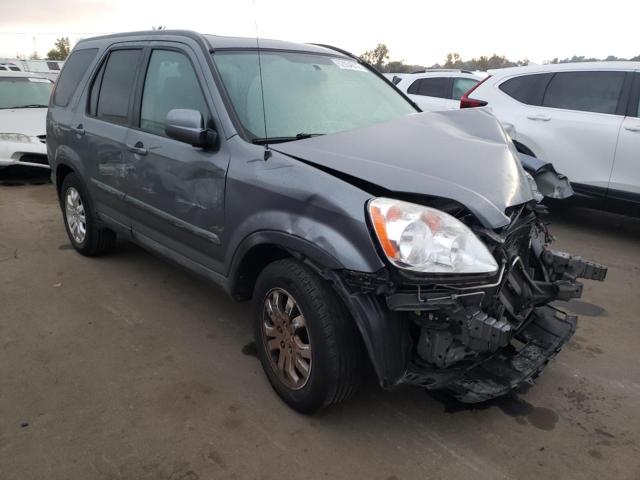 HONDA CR-V SE 2006 with VIN SHSRD78956U444923 - Photo from auction