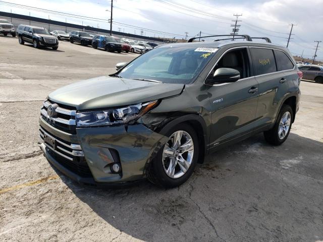 Photo 2 from auction – 2018 TOYOTA HIGHLANDER with VIN 5TDDGRFH6JS046090