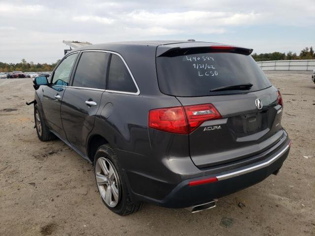 Photo 3 from auction – 2011 ACURA MDX TECHNO with VIN 2HNYD2H65BH515788