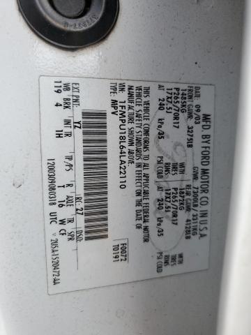 Photo 10 from auction – 2004 FORD EXPEDITION with VIN 1FMPU18L64LA22110