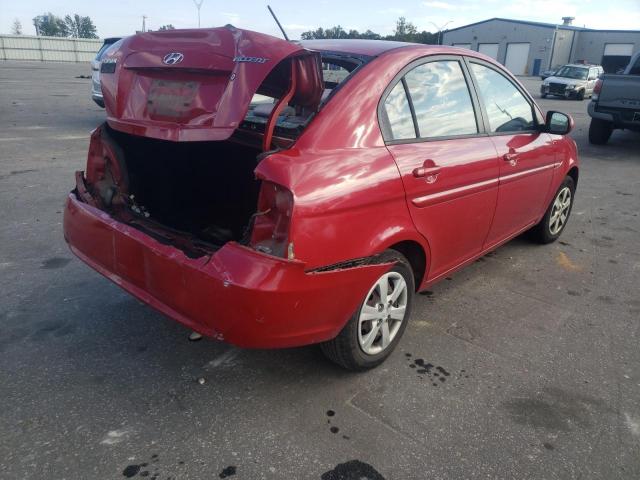 Photo 4 from auction – 2011 HYUNDAI ACCENT GLS with VIN KMHCN4AC6BU614668