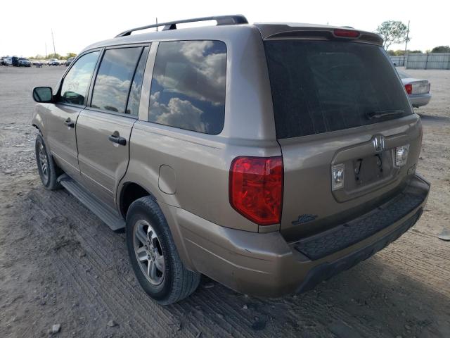Photo 3 from auction – 2004 HONDA PILOT EXL with VIN 2HKYF18604H597448