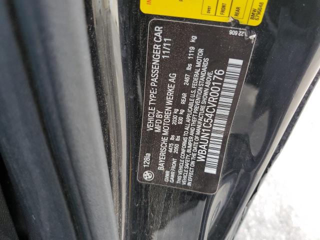 Photo 10 from auction – 2012 BMW 128 I with VIN WBAUN1C54CVR00176