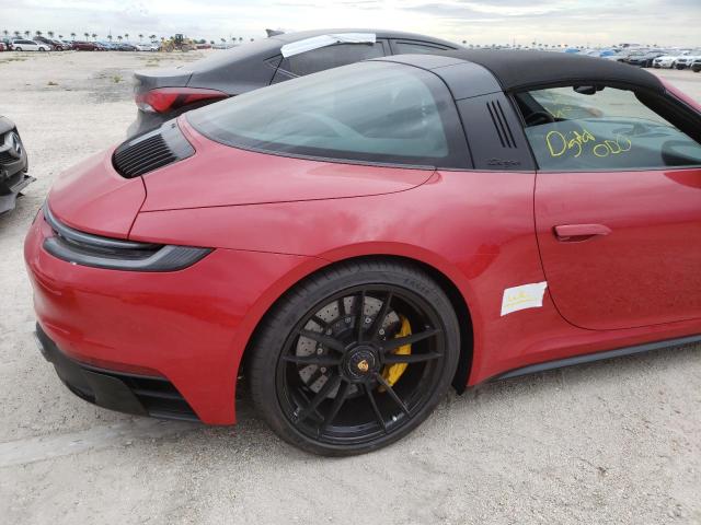 Photo 9 from auction – 2022 PORSCHE 911 TARGA with VIN WP0BB2A99NS231647
