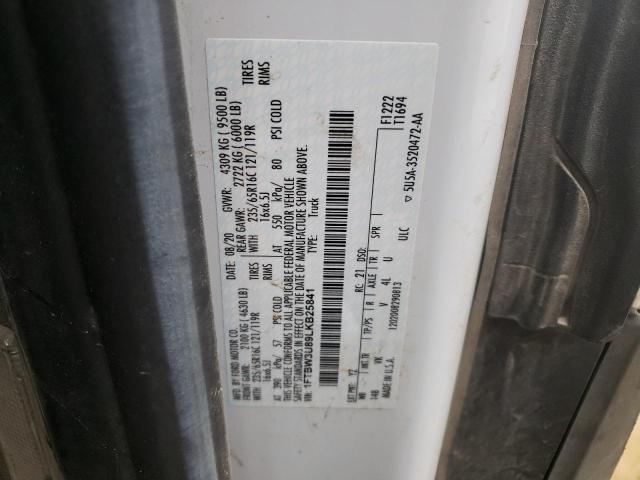 Photo 10 from auction – 2020 FORD TRANSIT T- with VIN 1FTBW3U89LKB25841