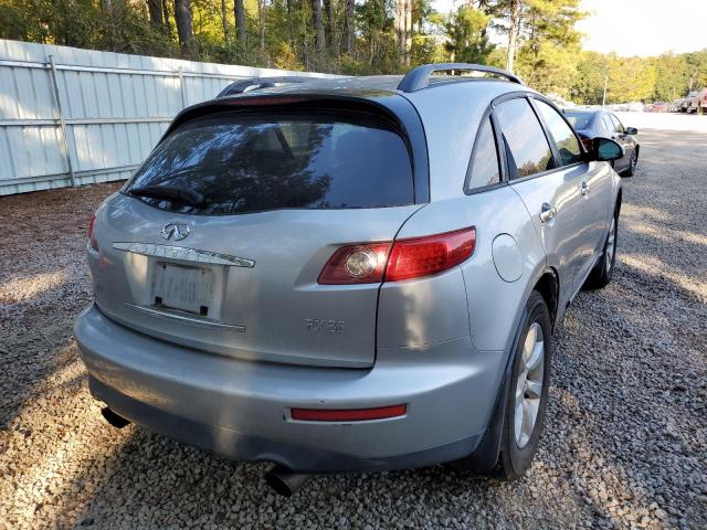 Photo 4 from auction – 2004 INFINITI FX35 with VIN JNRAS08W34X220611