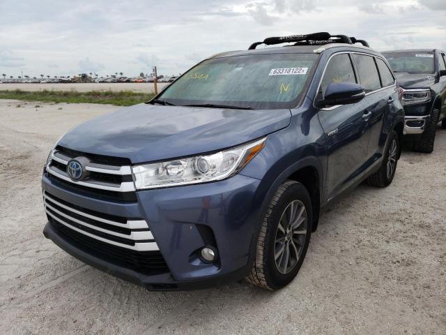 Photo 2 from auction – 2019 TOYOTA HIGHLANDER with VIN 5TDJGRFH8KS075210