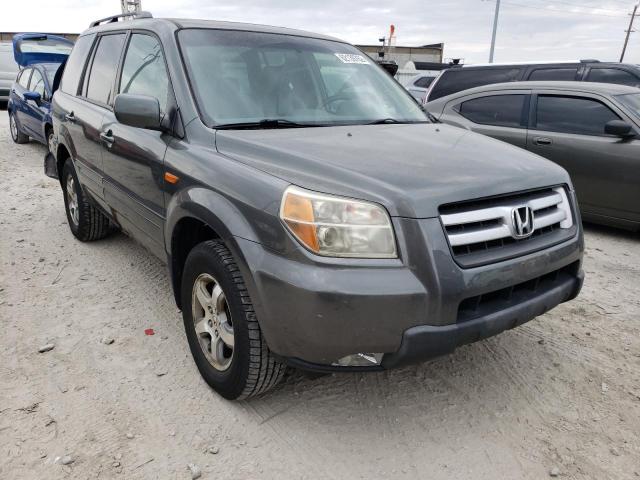 HONDA PILOT EXL 2007 with VIN 2HKYF18597H527443 - Photo from auction