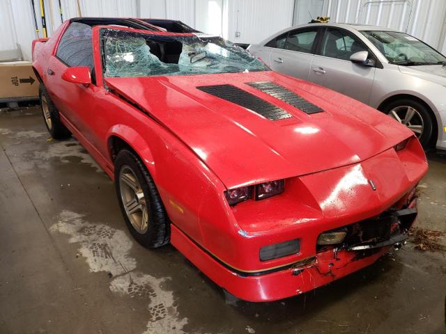 CHEVROLET CAMARO 1986 with VIN 1G1FP87F5GL141792 - Photo from auction