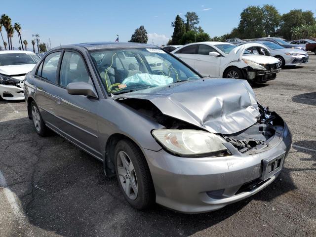 HONDA CIVIC EX 2005 with VIN 2HGES26755H552016 - Photo from auction