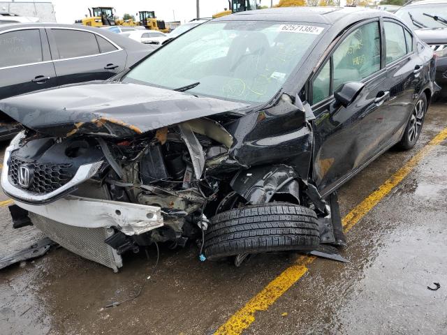 Photo 2 from auction – 2013 HONDA CIVIC EX with VIN 19XFB2F88DE018787