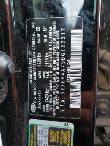 Photo 10 from auction – 2013 KIA OPTIMA LX with VIN 5XXGM4A79DG122317