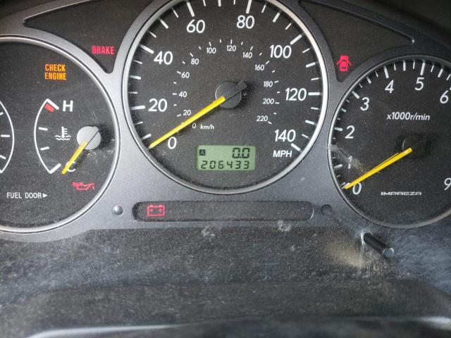 Photo 8 from auction – 2002 SUBARU IMPREZA WR with VIN JF1GG29602G825288