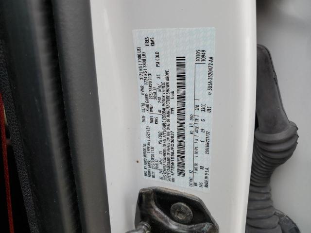 Photo 10 from auction – 2018 FORD F150 SUPER with VIN 1FTEW1E58JFD30837