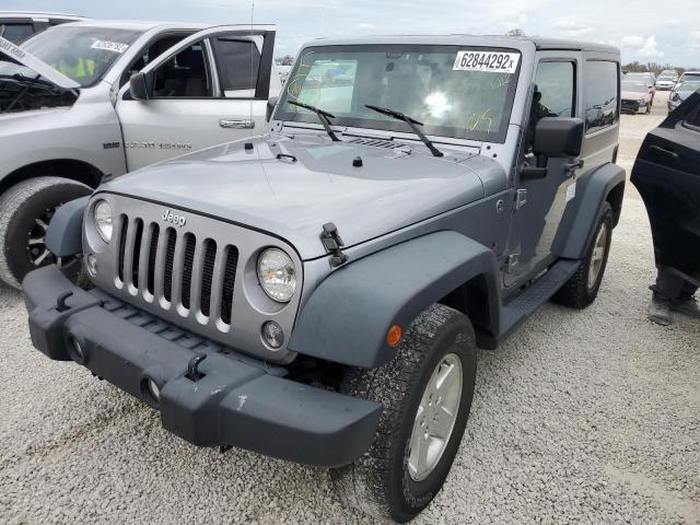 Photo 2 from auction – 2014 JEEP WRANGLER S with VIN 1C4AJWAG5EL226900