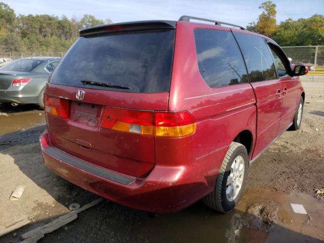 Photo 4 from auction – 2004 HONDA ODYSSEY EX with VIN 5FNRL189X4B021727