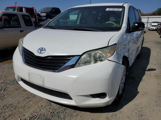 Photo 2 from auction – 2011 TOYOTA SIENNA LE with VIN 5TDJK3DC7BS021836