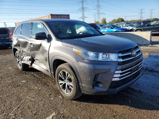 TOYOTA HIGHLANDER 2017 with VIN 5TDZARFH5HS030786 - Photo from auction