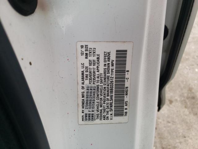 Photo 10 from auction – 2011 HONDA ODDESSEY with VIN 5FNRL5H61BB032612
