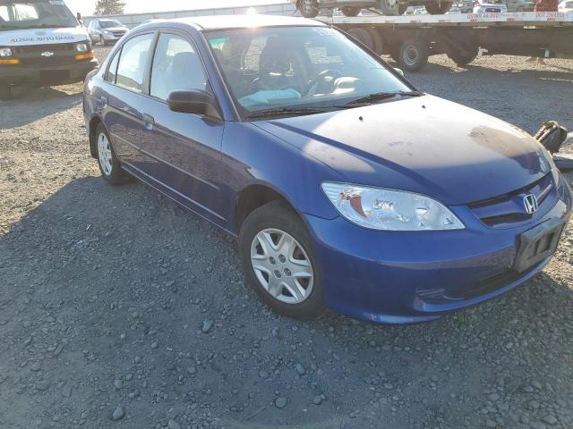 Photo 1 from auction – 2005 HONDA CIVIC DX with VIN 2HGES16495H532416