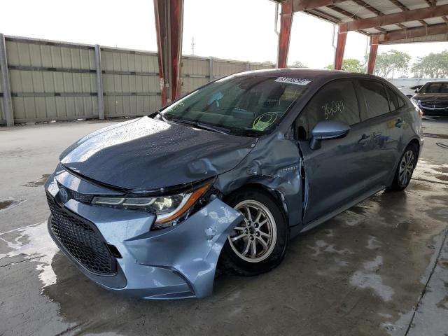 Photo 2 from auction – 2020 TOYOTA COROLLA LE with VIN JTDEBRBE4LJ019887