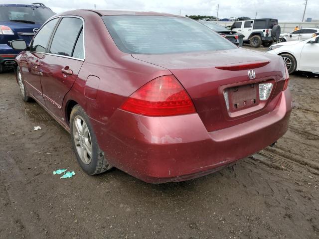 Photo 3 from auction – 2006 HONDA ACCORD SE with VIN 1HGCM56336A124347