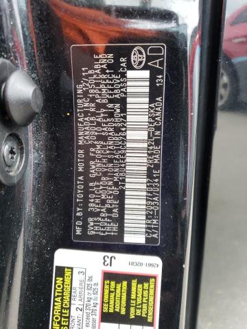 Photo 10 from auction – 2012 TOYOTA COROLLA BA with VIN 2T1BU4EE9CC764271