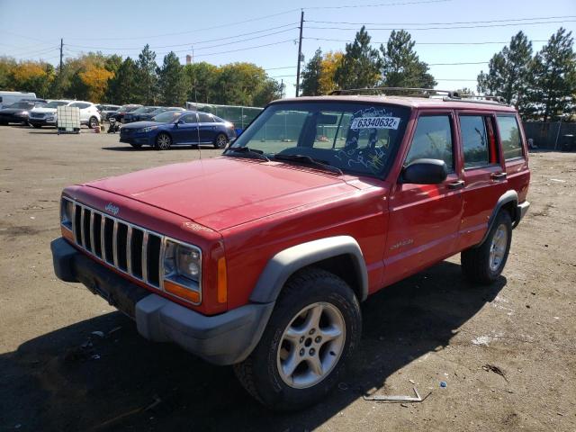 Photo 2 from auction – 2000 JEEP CHEROKEE S with VIN 1J4FF48S1YL232049