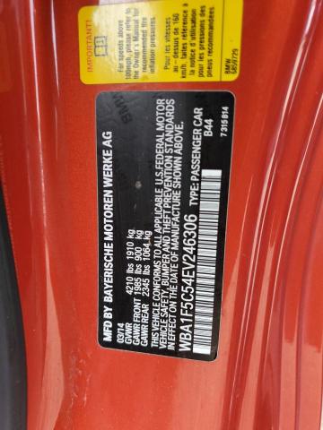 Photo 10 from auction – 2014 BMW 228 I with VIN WBA1F5C54EV246306
