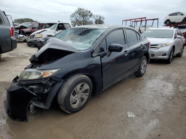 Photo 2 from auction – 2014 HONDA CIVIC LX with VIN 19XFB2F5XEE042578